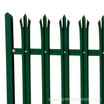 Powder Coated H Post Palisade Fence for Garden